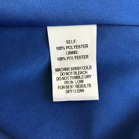 Lulus Royal Blue Halter Swing Dress Size Small - Picture 10 of 10